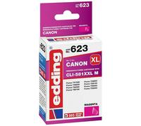 Edding 18-623 Cartuccia Compatibile sostituisce Canon CLI-581M XXL Magenta EDD