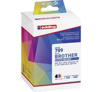 Edding 18-709 Cartuccia Compatibile sostituisce Brother LC-970BKCMY Imballo mu