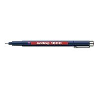EDDING 1800-05BL - Penna di precisione fine, 0,50 mm, blu