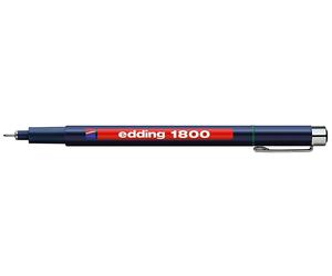 edding 1800 profipen - green - 1 pen - line width 0.7 mm - fineliner pen for pre