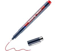 Edding 1800 Disegno Penna Pigmento Liner Fineliner 0.3mm Nero, Blu, Red, Verde 4