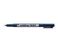 edding 1880 Drawliner Pigment Liner fineliner Drawing Pen - 0.7 mm, inchiostro nero