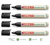 Edding 21 pennarello indelebile 1 - 5 mm | novità ECO-Line Serie | in diversi colori, vantaggio packs e combinazioni a scelta