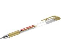 Edding 2185 - Penna a sfera in gel, 0,7 mm, 10 pezzi, colore: Oro
