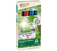 edding 22-4 S EcoLine permanent marker Pack of 4 NEW