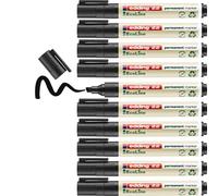 edding 22 Ecoline permanent marker - black - box of 10 - chisel tip 1-5 mm - wat