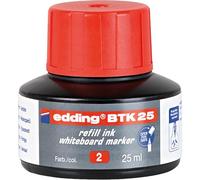 edding Inchiostro di ricarica BTK 25 per lavagna bianca Rosso 25 ml