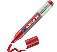 edding 29 Ecoline whiteboard marker - red - 1 whiteboard pen - chisel tip 1-5 mm