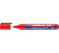 edding 30 marcatore Universale Brillante - 8 marcatori - nero, rosso, blu, verde, giallo, arancione, marrone, viola