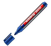 edding 300 Permanent Makrer A8 Bullet Blue Box of 10 NEW