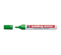 Edding 3000 marcatore permanente Verde 10 pz