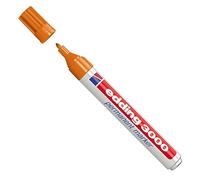Edding 3000, pennarello indelebile con punta rotonda, ca. 1,5-3 mm., Colore: arancione., 1 pezzo