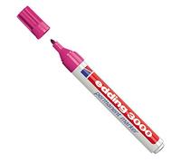 Edding 3000, pennarello indelebile con punta rotonda, ca. 1,5-3 mm., Colore: rosa., 1 pezzo