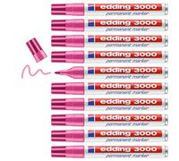 Edding 3000 Rosa 10pezzo(i) marcatore Permanente