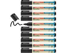 edding 31 EcoLine flipchart marker - black - box of 10 - round nib 1,5-3 mm - ma