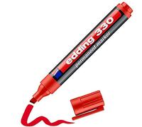 edding 330 Punta smussata Rosso 1pezzo(i) marcatore permanente