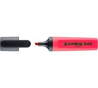 edding 345 - Evidenziatore ricaricabile, colore: Rosso