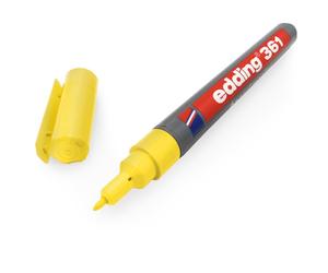 Edding 361 Pennarello Per Whiteboard 1Mm Punta A Boro Inchiostro Giallo Singolo