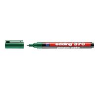 Faber-Castell 370 - Pennarello indelebile, colore: Verde