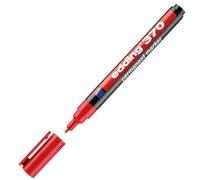 Edding 370 Permanente Pennarello 1mm Proiettile Punta Rosso Singolo