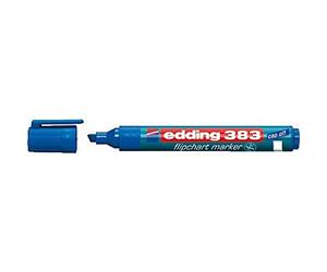 edding 383 - Pennarello a fogli mobili, ricaricabile, 1-5 mm, colore: Blu