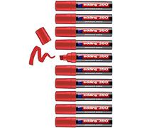 edding 390 - Pennarello permanente nero (confezione da 10)