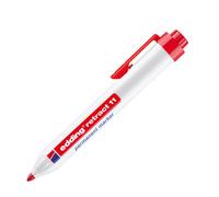 EDDING - 4-11002 - Marcatore permanente a scatto 11 - punta tonda - da 1,5 a 3 mm - rosso - Edding - 83075 - Conf. da 1 Pz.