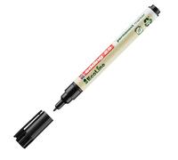 EDDING - 4-25001 - Marcatore permanente 25 Ecoline - punta tonda 1.0 mm - nero - Edding - 94329 - Conf. da 10 Pz. - 4-25001