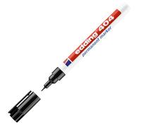 EDDING - 4-404001 - Marcatore permanente 404 - punta tonda extra fine - 0,75 mm - nero - Edding - 83102 - Conf. da 10 Pz. - 4-404001
