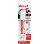 Edding 4-4085-2-1049 4085 Marcatore a gesso Bianco 1 mm, 2 mm