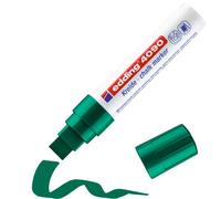 EDDING 4090 Marker di gesso liquido - Punta smussata - corsa tra 4 e 15 mm - odore neutro - colore verde