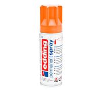 edding 5200 Spray Permanente, Arancione Fluo, 200 Ml, Vernice Acrilica Premium per Dipingere e Decorare Vetro, Metallo, Legno, Ceramica, Plastica, Tela, Smalto Acrilico, Vernice Spray