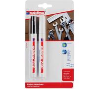Edding 4-750-2-3999 750 Paint Marker Marcatore a vernice Nero, Bianco 2 mm, 4