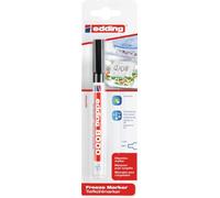 Marcatore a vernice Edding 8000 - 239626 Marcatore nero a vernice tratto 1 mm con tampone e con punta conica in confezione da 1 Pz.