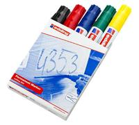 Edding - 4-800999 - Pennarello Indelebile 800, Ricaricabile, 4 - 12 mm, 5 Pezzi, Multicolore