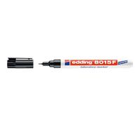 Edding 4 - 8015001 F Laboratorio di Marker - per l' etichetta di superficie liscia e trasparente (ad esempio risposta occhiali, attrezzature di laboratorio), colore: nero