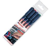 Edding 4-8407-4 8407 Cavo Evidenziatore Assortito Portafoglio Di 4