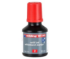 EDDING - 4-BT30002 - Ricarica inchiostro marcatore BT30 - 30 ml - rosso - Edding - 98599 - Conf. da 10 Pz. - 4-BT30002