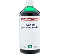 edding 4-T1000004 ricarica pennarello indelebile per, 1000 ml, verde