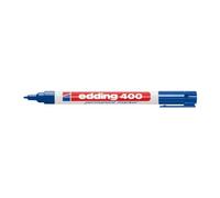 EDDING 400BL - Marcatore permanente, punta 1,0 mm, blu