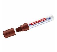Edding 4090 - Pennarello per finestra, 4-15 mm, colore: Marrone