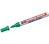 Edding 4095 - Pennarello per vetro da finestra e altri usi, in vari colori verde