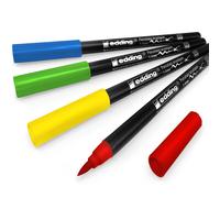 Edding 4200 Pennarello Per Porcellana 1-4mm Confezione Da 4 Toni Primari