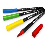 Edding 4200 Pennarello Per Porcellana 1-4mm Confezione Da 4 Toni Primari