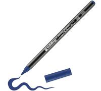 edding 4200 Pennarello per porcellana - blu acciaio - 1 penna - punta pennello 1-4 mm - per dipingere e decorare la ceramica, porcellana - lavabile in lavastoviglie, inchiostro opaco, asciugatura