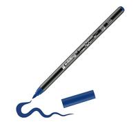 edding 4200 Pennarello per porcellana - blu acciaio - 1 penna - punta pennello 1-4 mm - per dipingere e decorare la ceramica, porcellana - lavabile in lavastoviglie, inchiostro opaco, asciugatura