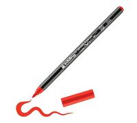 edding 4200 Pennarello per porcellana - rosso - 1 penna - punta pennello 1-4 mm - per dipingere e decorare la ceramica, porcellana - lavabile in lavastoviglie, inchiostro opaco, asciugatura rapida,