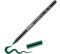 edding 4200 Pennarello per porcellana - verde - 1 penna - punta pennello 1-4 mm - per dipingere e decorare la ceramica, porcellana - lavabile in lavastoviglie, inchiostro opaco, asciugatura rapida