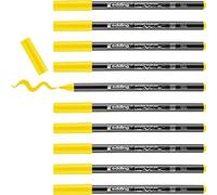 edding 4200 pennello porcellana penna - giallo