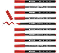 edding 4200 Porcelain Brush Pen - rosso